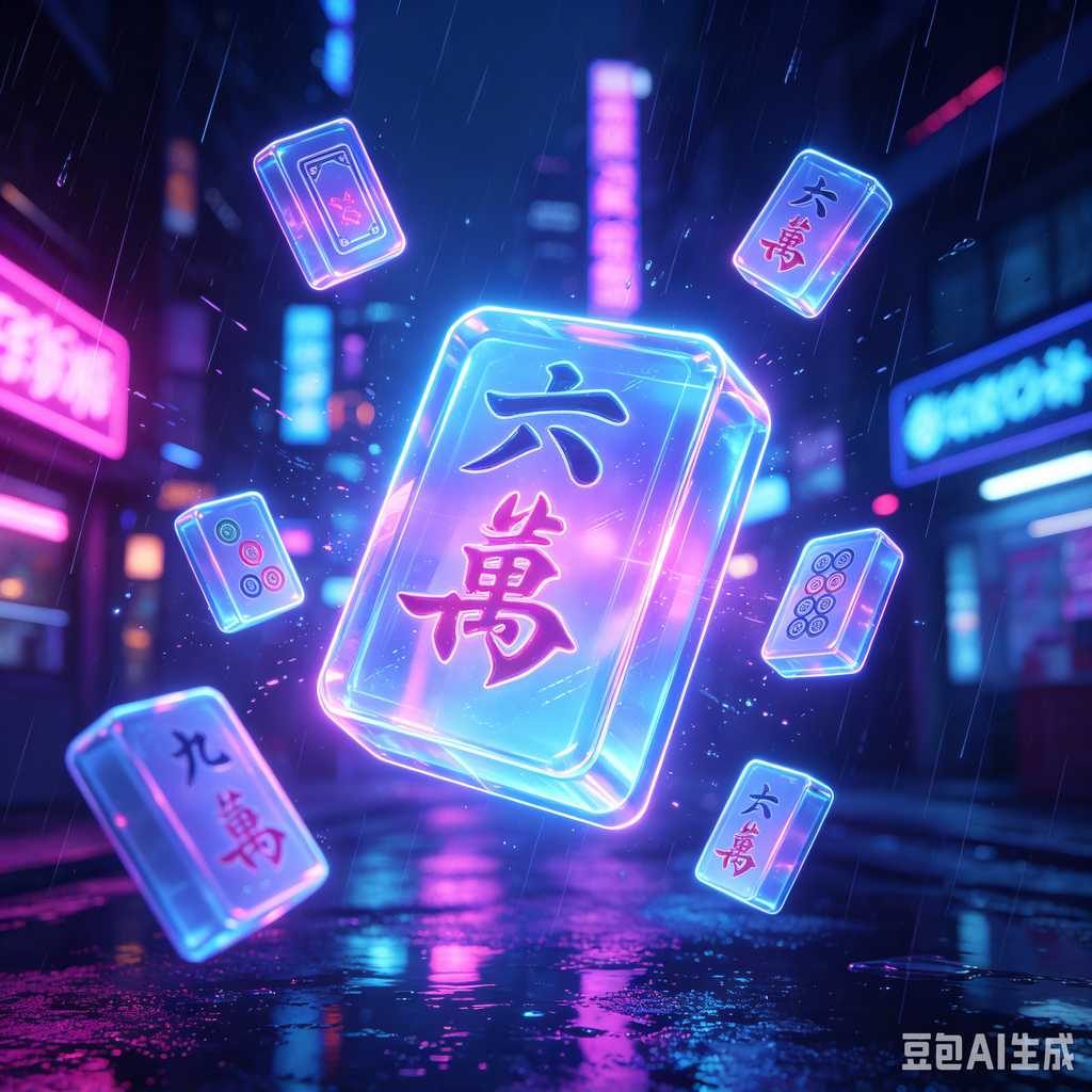 metallic finish mahjong set