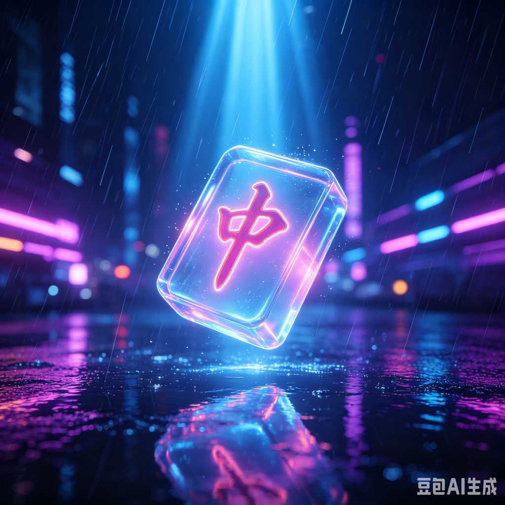 acrylic mahjong set
