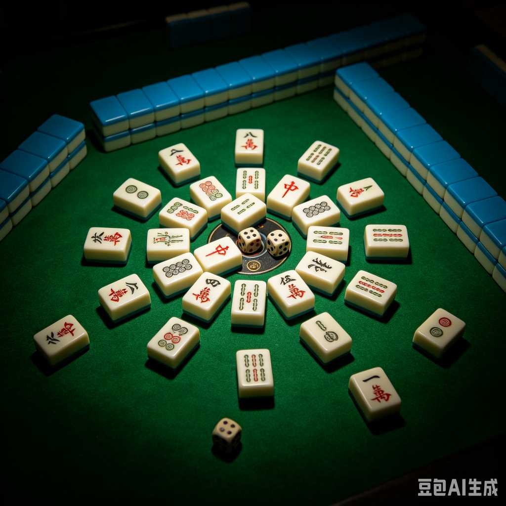 wood mahjong tiles